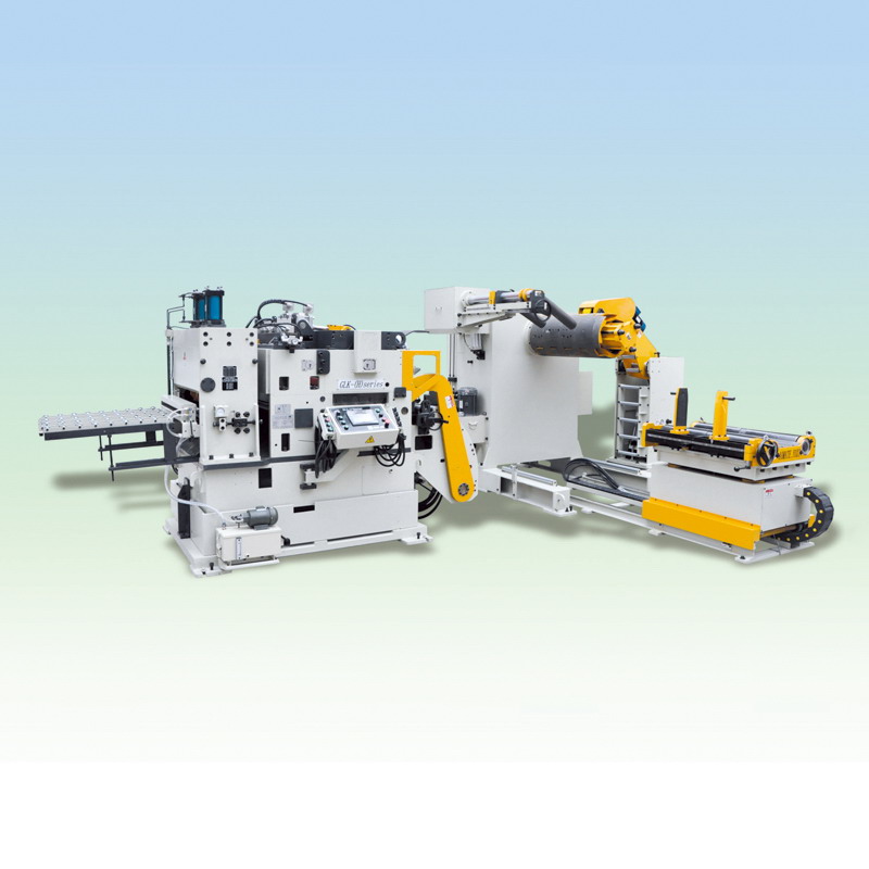 0.6-6.0mm high strength material decoiler straightener feeder 3 in 1, model GLK4-600H, 800H, 1000H