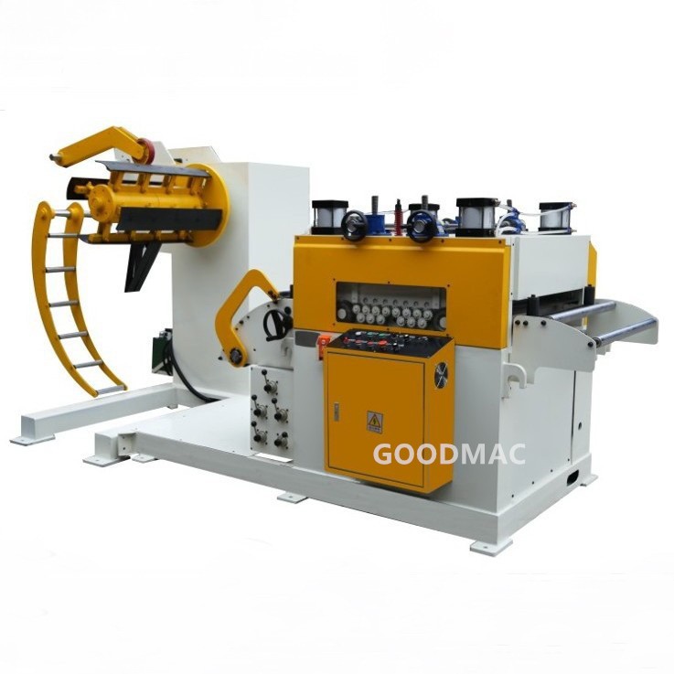 0.5-3.2mm decoiler and straightener 2 in 1, model TGL-300, TGL-400, TGL-500, TGL-600, TGL-700, etc.
