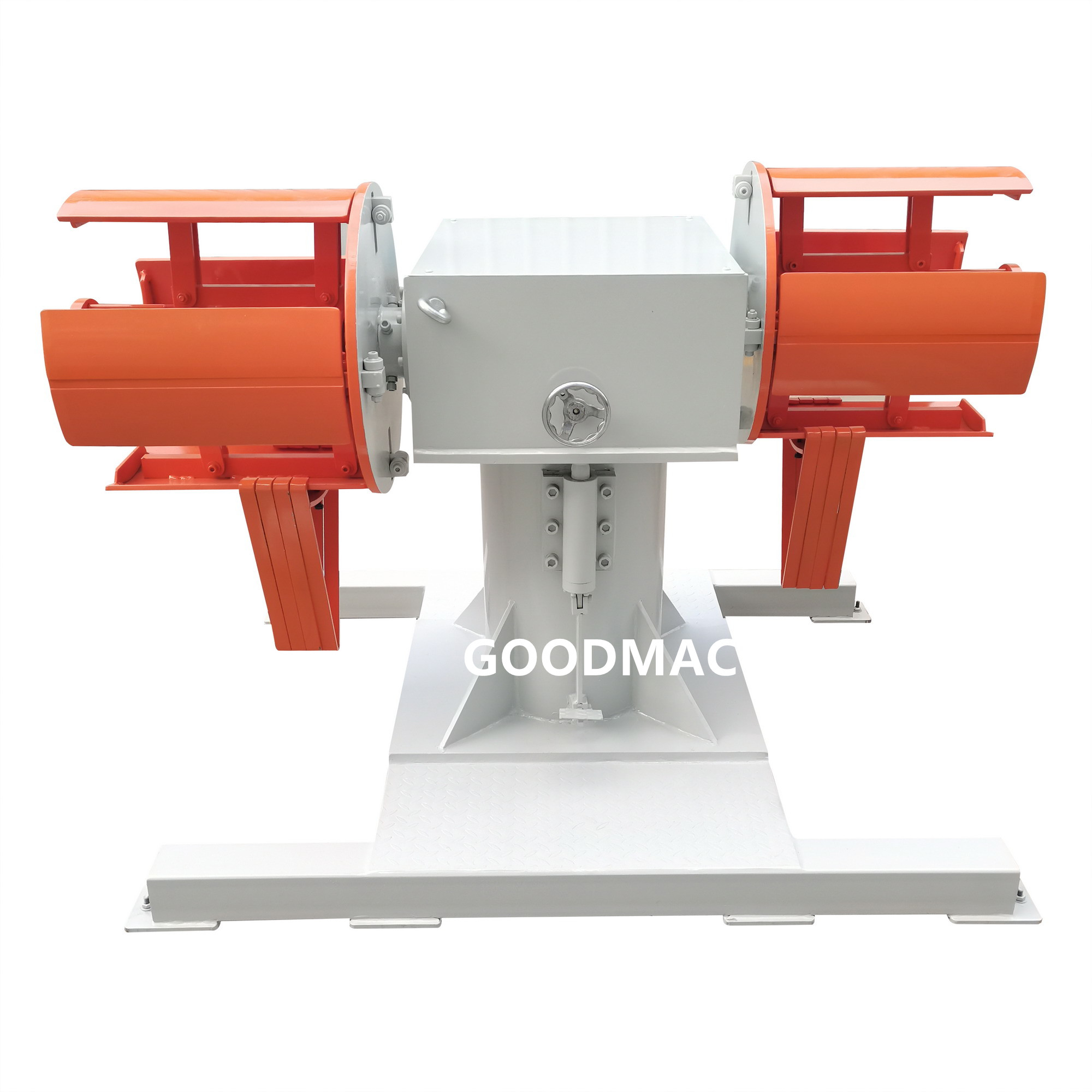 Non-motorized high quality double head decoilers, model MTD-200, MTD-300, MTD-400, MTD-500