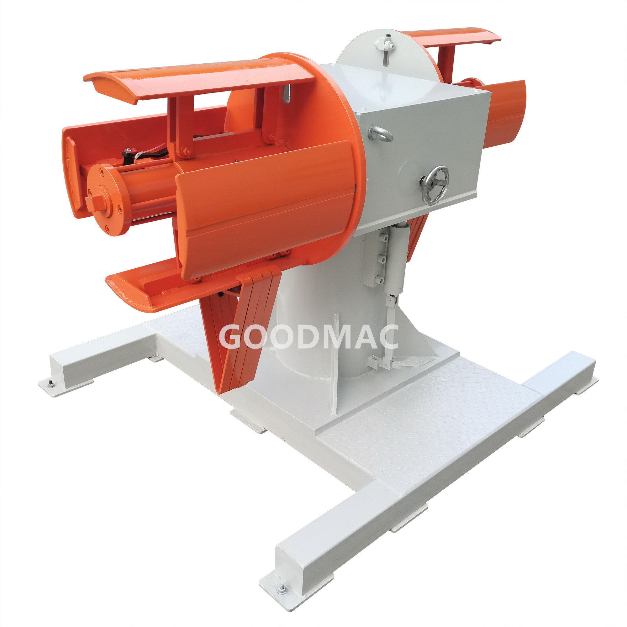 Non-motorized high quality double head decoilers, model MTD-200, MTD-300, MTD-400, MTD-500