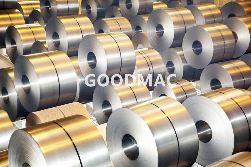 Supply various metal sheet coils and cutting machines