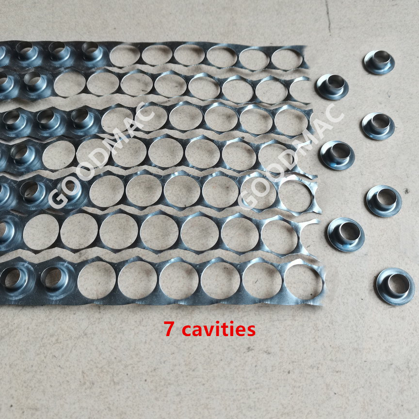 High speed metal eyelet stamping molds (tool, die)