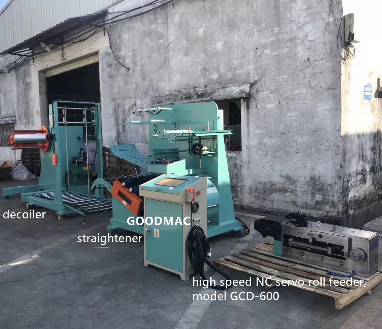 60m/min high speed NC servo roll feeders, model GCD-200, GCD-300, GCD-400, GCD-500